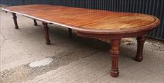 19th Century Dining Table by Gillow 57 long min 57½ deep 208 mech 189½ long leaves _40.JPG